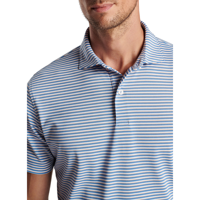 Peter Millar Men's Tempo Performance Mesh Polo Casca