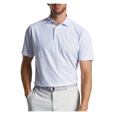 Peter Millar Men's Starfish Performance Mesh Polo