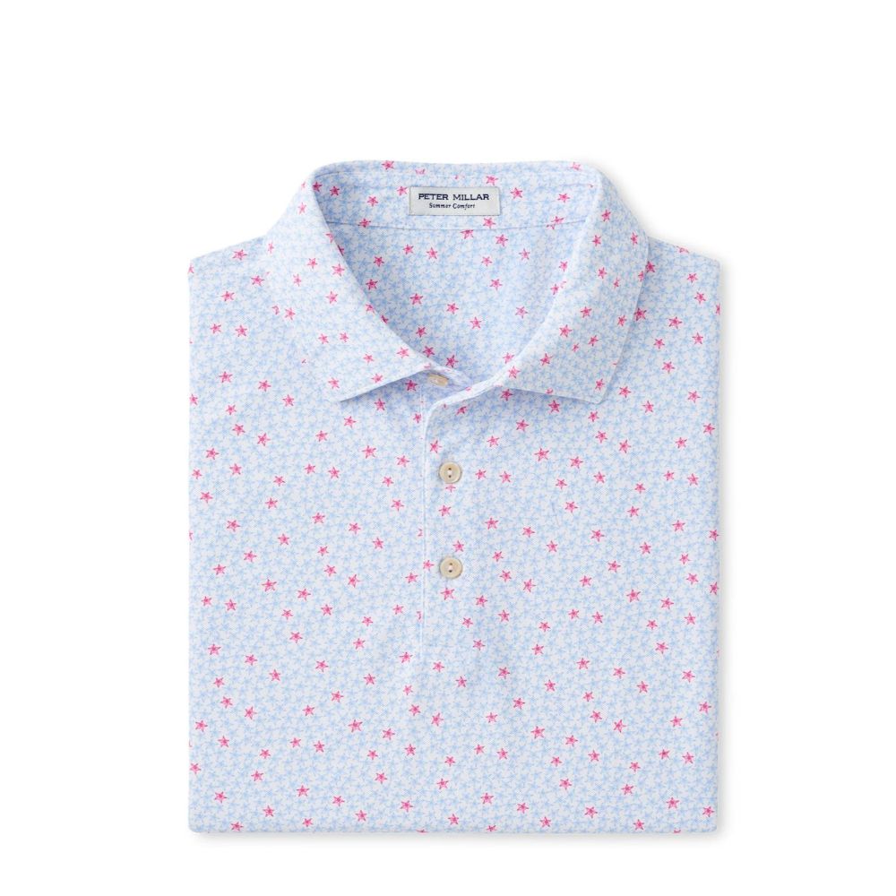 Peter Millar Men's Starfish Performance Mesh Polo, Size: S