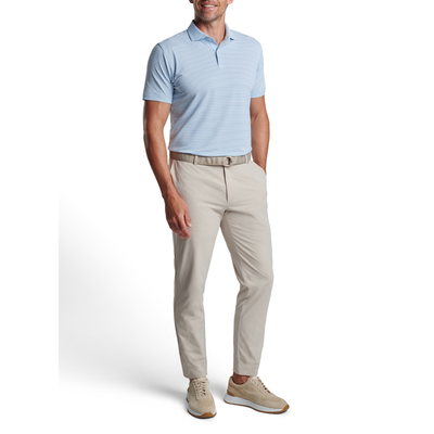 Peter Millar Men's Tempo Performance Mesh Polo Iceaq