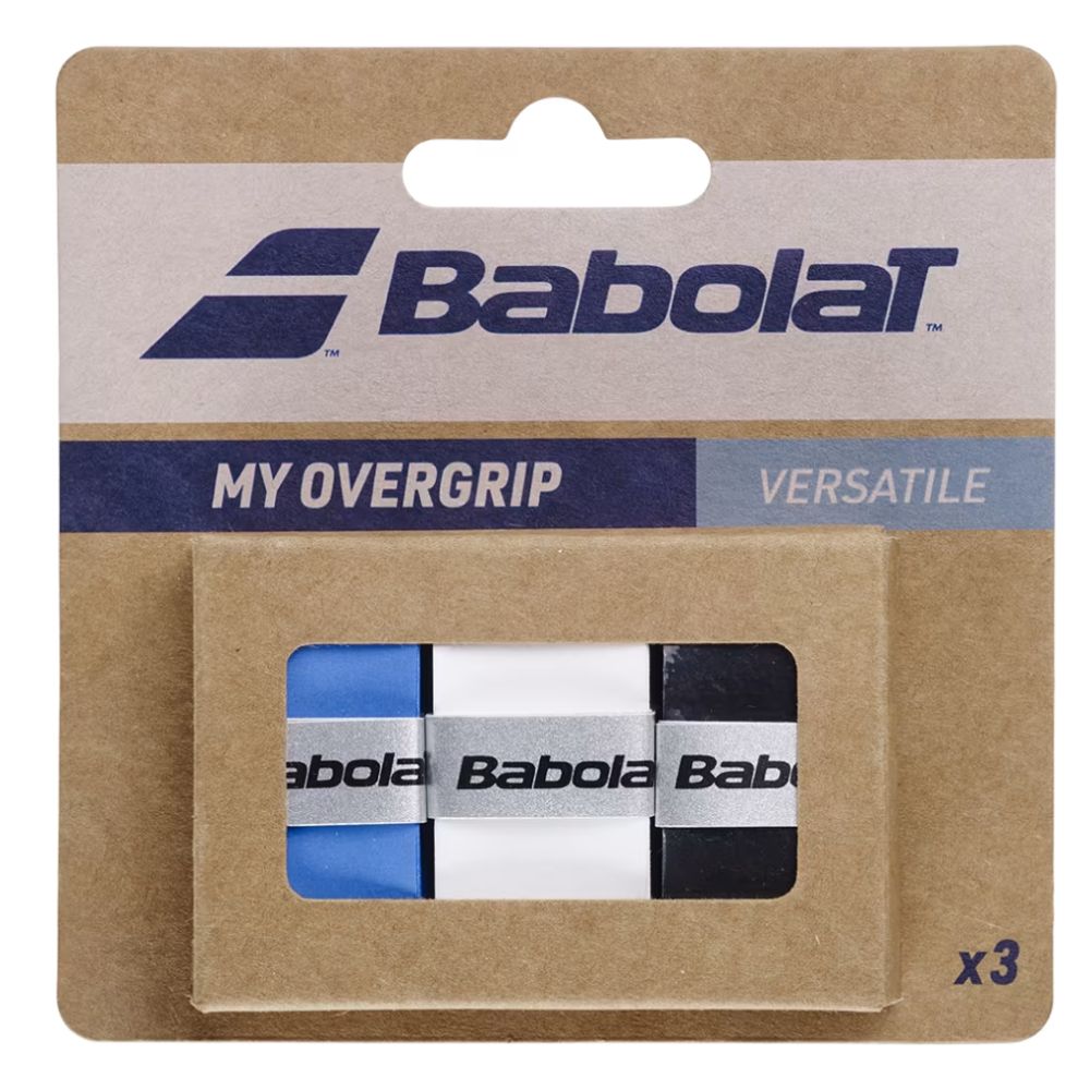 Babolat My Overgrip Black/Blue/White 3P
