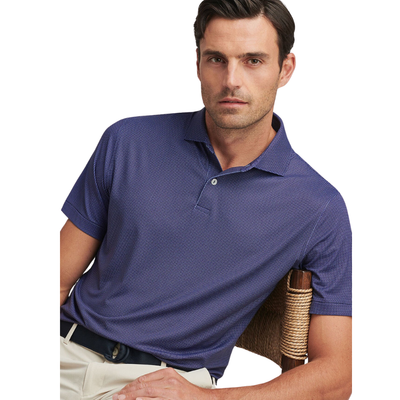 Peter Millar Men's Grovewood Performance Jersey Polo