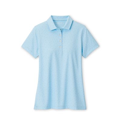 Peter Millar Women's Tee Box Short Sleeve Button Polo