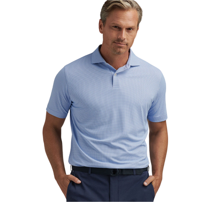 Peter Millar Men's Grovewood Performance Jersey Polo