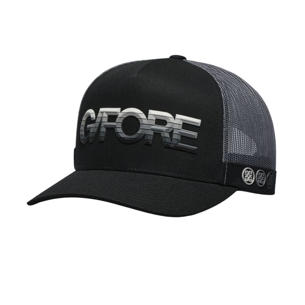 G/FORE Men's 3D Ombrè Cotton Twill Trucker Hat