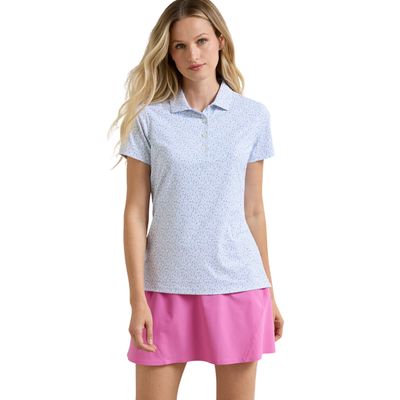 Peter Millar Women's Fairway Frills Short Sleeve Jersey Polo