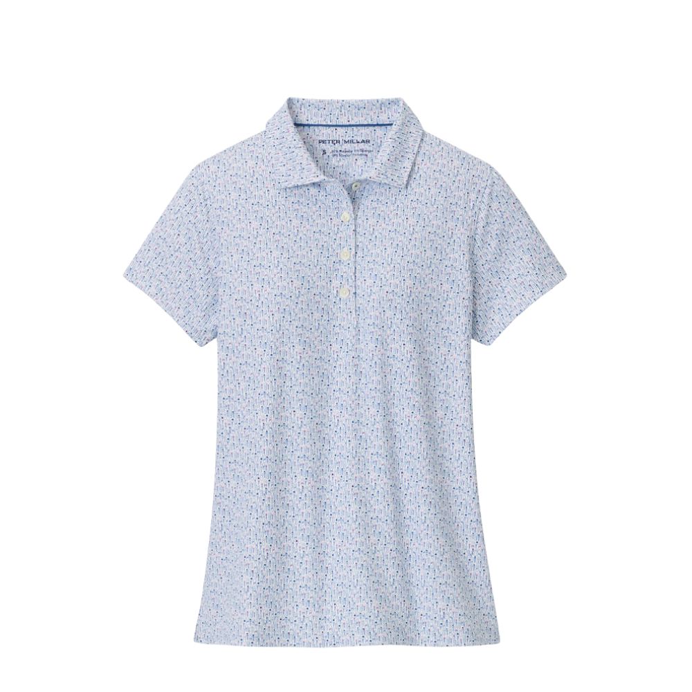 Peter Millar Women's Fairway Frills Short Sleeve Jersey Polo