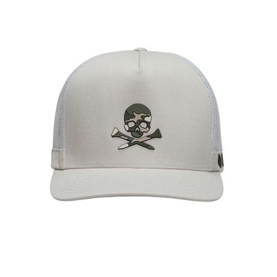 G/FORE Camo Skull & Tees Tall Trucker Hat