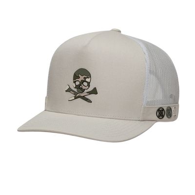 G/FORE Camo Skull &amp; Tees Tall Trucker Hat