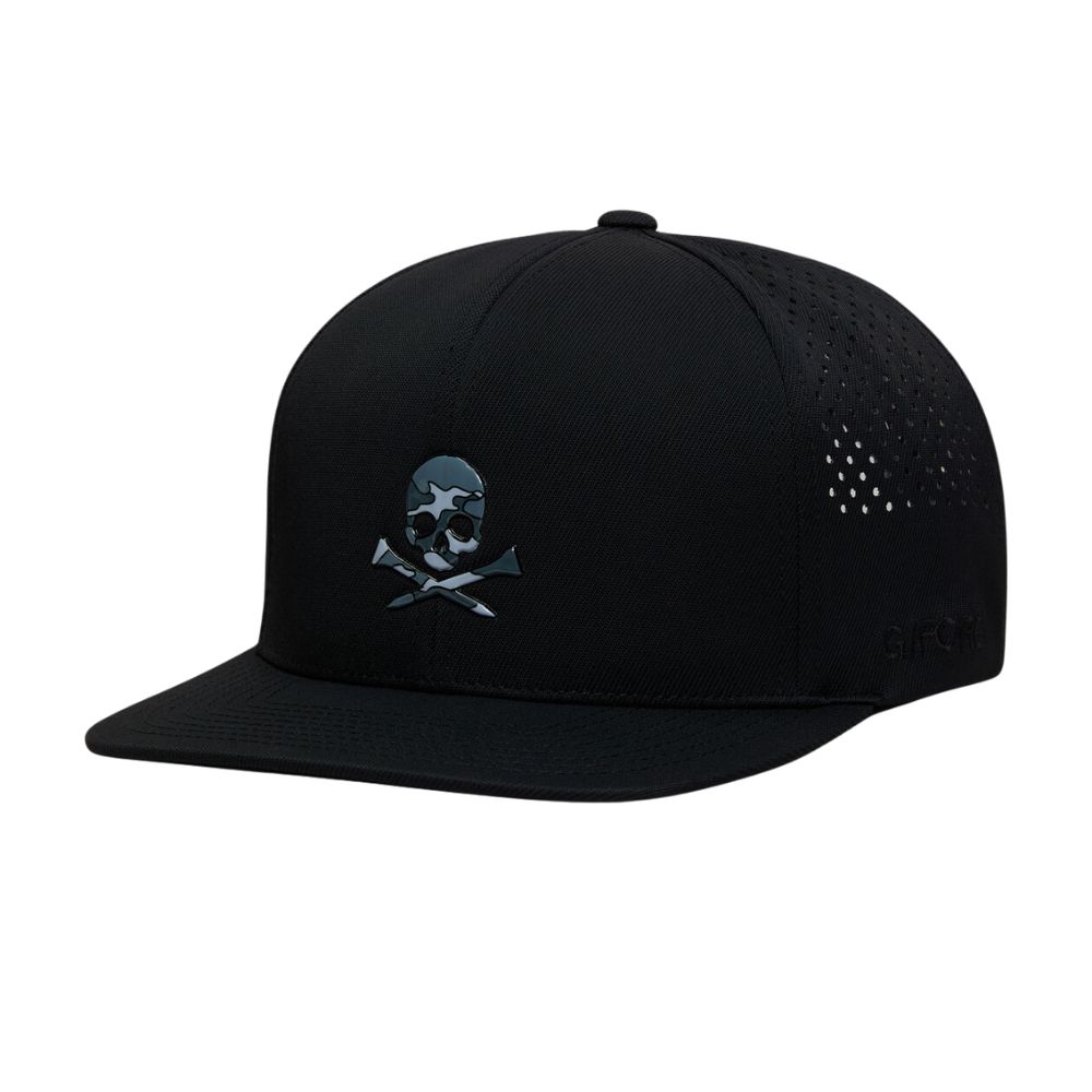 G/FORE Men's Skull &amp; Tees Perforated Delta Hat
