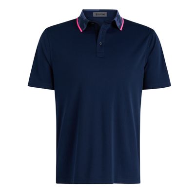 G/FORE Men's Camo Collar Performance Piqué Polo