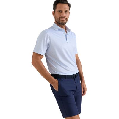 Peter Millar Men's Geo Skull Performance Jersey Polo