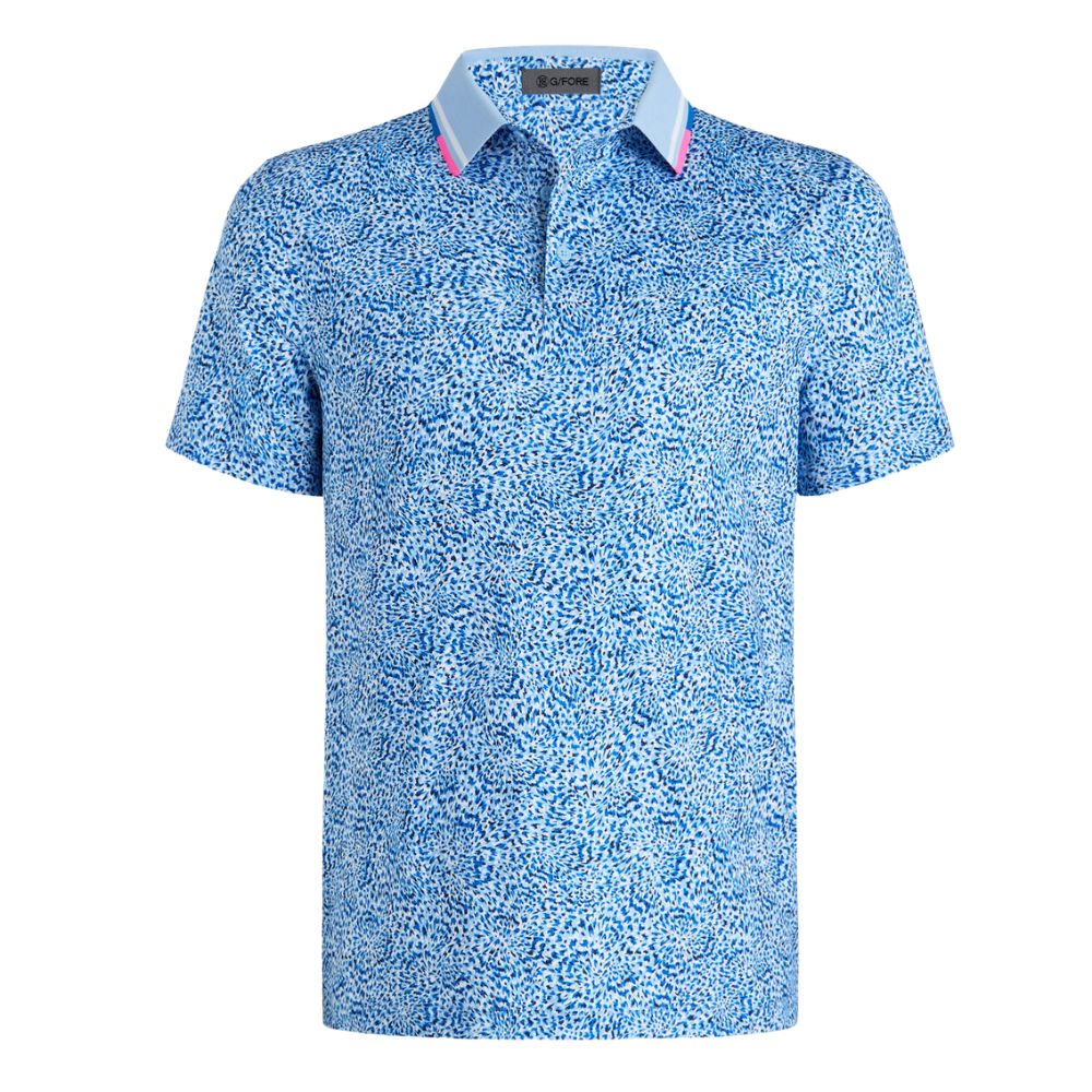 G/FORE Men’s Fireworks Tech Jersey Polo