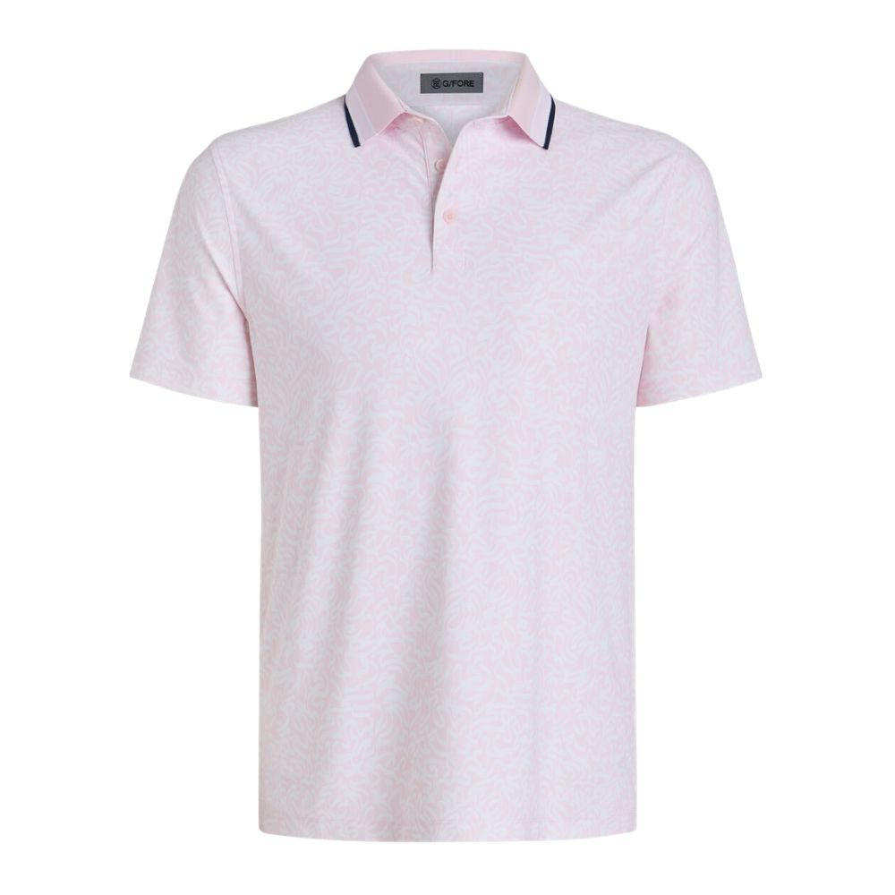 G/FORE Men's Scribble Tech Jersey Polo