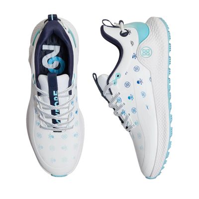 G/FORE Men's  MG4+ O2 Gradient Printed Skull &amp; T'S Golf Shoes