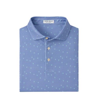 Peter Millar Men's Geo Skull Performance Jersey Polo