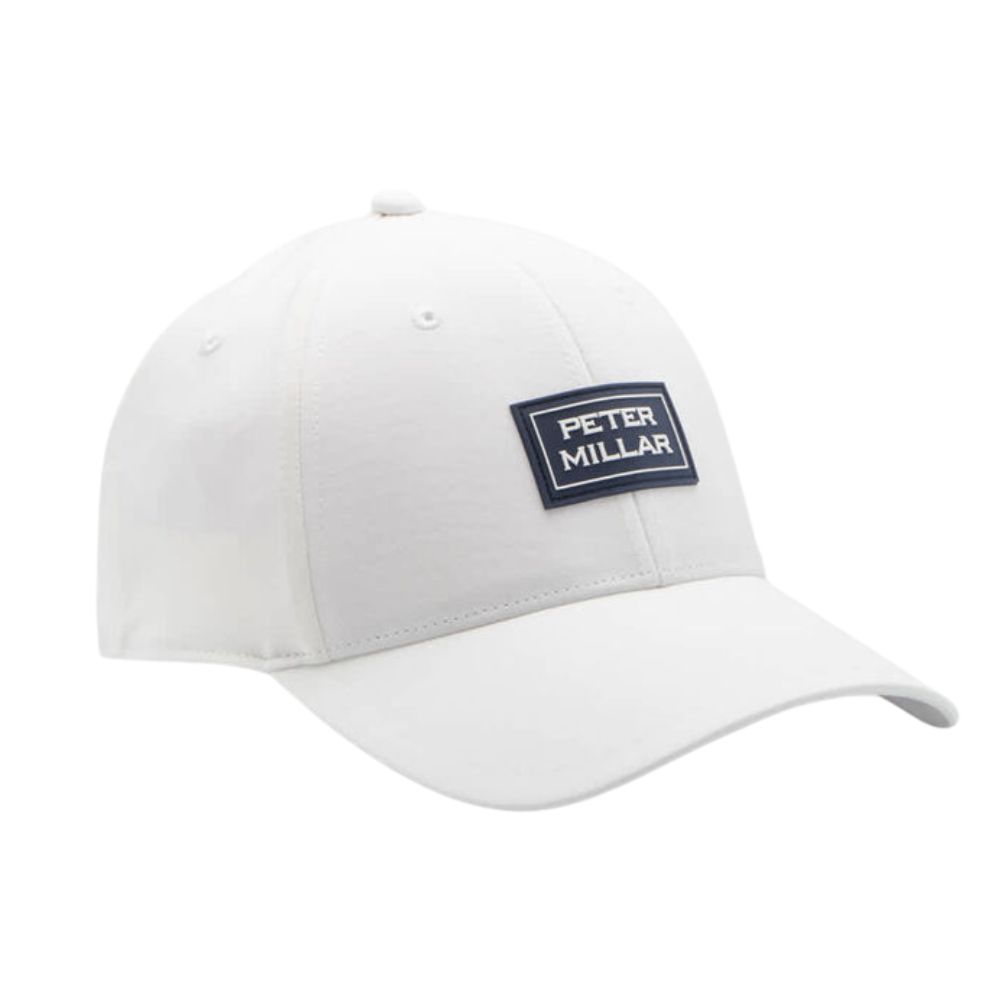 Peter Millar Men's Pursuit Performance Stacked Logo Hat