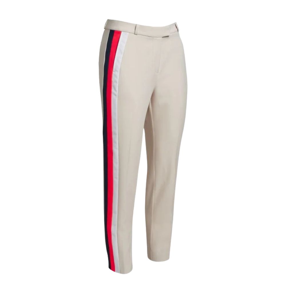 G/FORE Womens Side Stripe Stretch Technical Twill Golf Pants