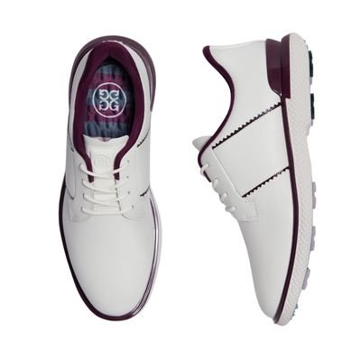 G/FORE Women's Gallivan2r Leather Saddle Stripe Kiltie Golf Shoes
