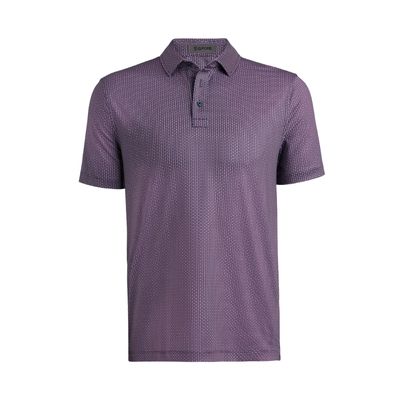 G/FORE Men's Mod Geo Tech Jersey Polo