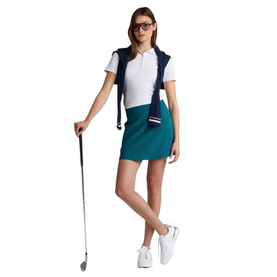 G/FORE Women's 2-tone Rib Knockout A-line Skort