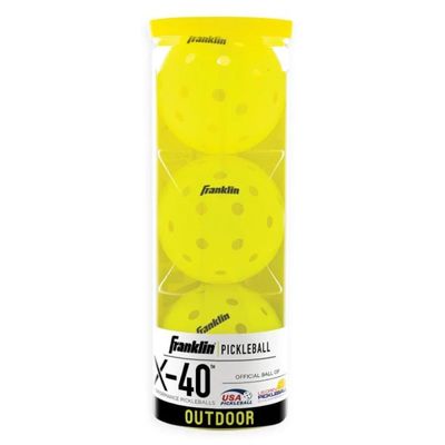 Franklin X-40 Outdoor Pickleballs Optic