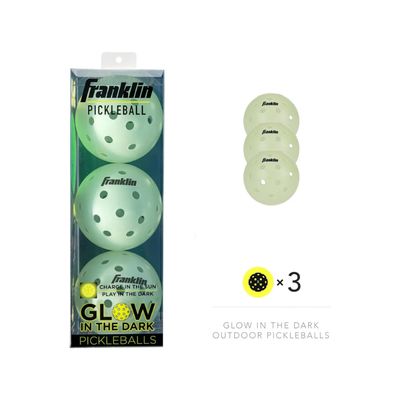 Franklin Glow in the Dark Outdoor Pickleballs