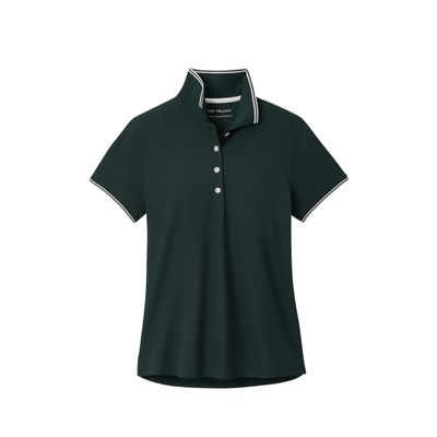 Peter Millar Women's Canterbury Tipped Sport Mesh Short-Sleeve Polo