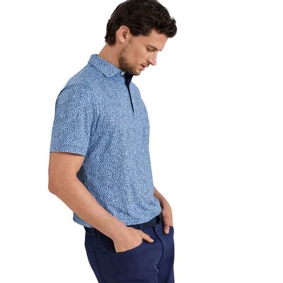 Peter Millar Men's Off-Road Performance Jersey Polo