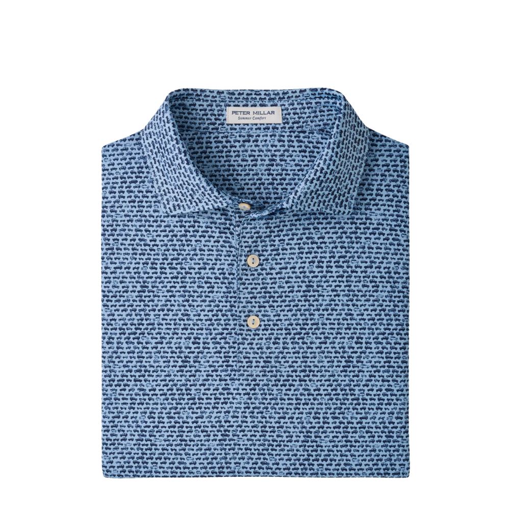 Peter Millar Men's Off-Road Performance Jersey Polo