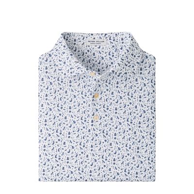 Peter Millar Men's Read The Putt Performance Jersey Polo