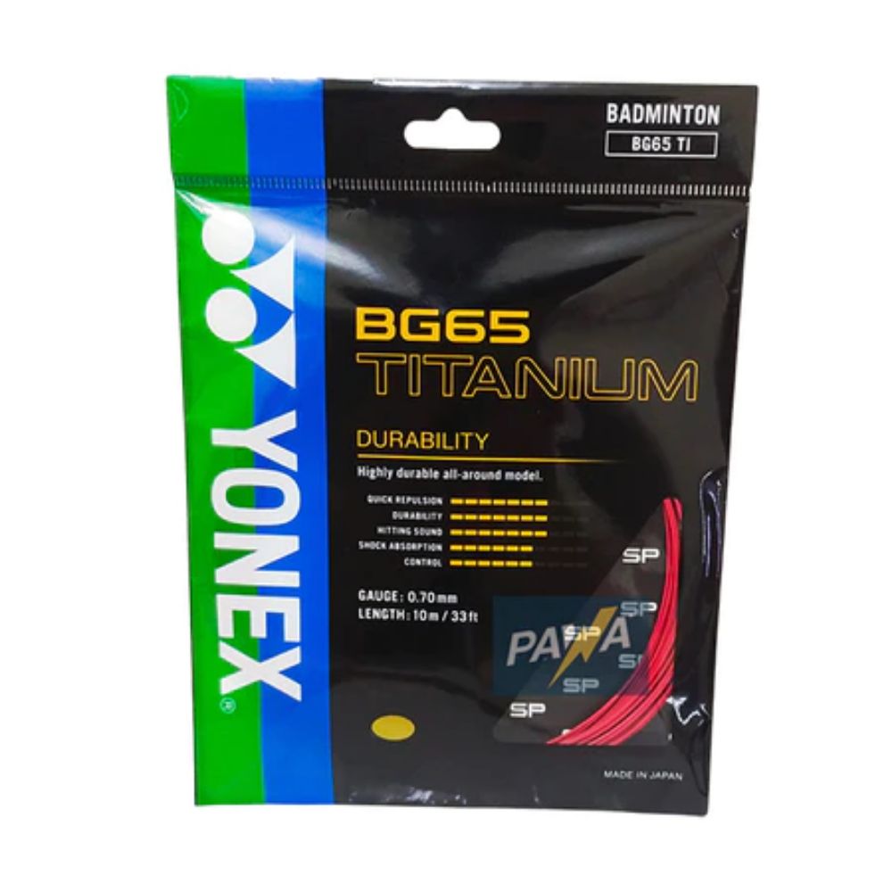 Yonex BG65 Titanium TI Badminton String