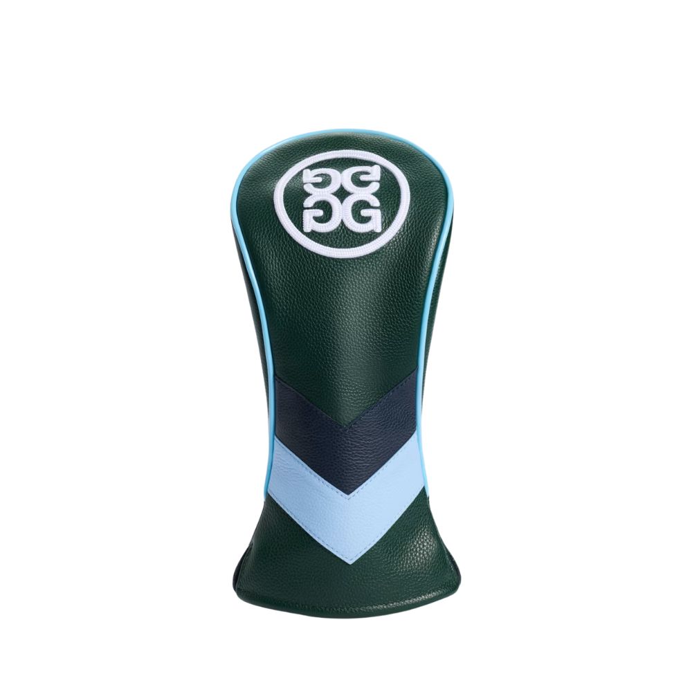 G/FORE Chevron Stripe Leather 3-wood Headcover