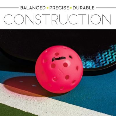 Franklin X-40 Outdoor Pickleballs Pink