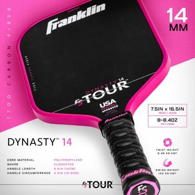 Franklin FS Tour Dynasty Pickleball Paddle 14MM