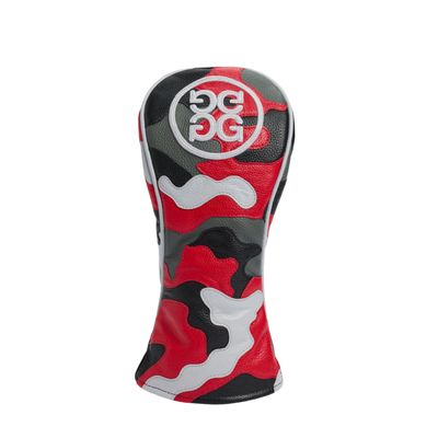 G/FORE Patchwork Camo 3-wood Leather Headcover