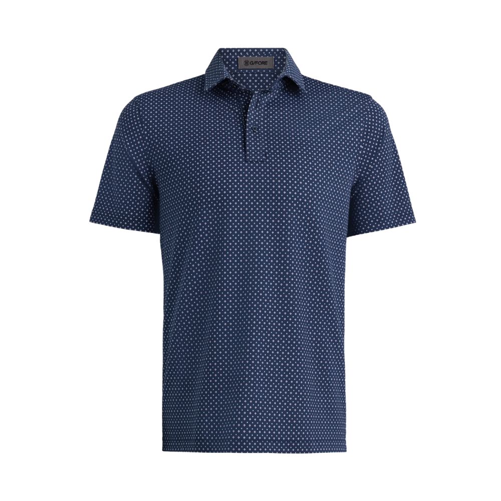 G/FORE All Play Foulard Geo Stretch Knit Polo