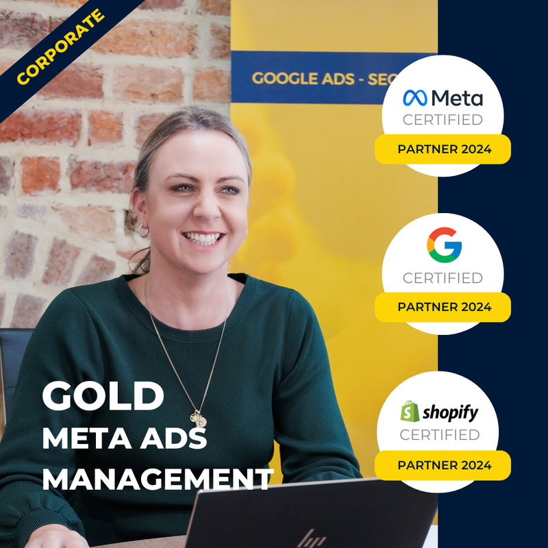 Corporate Gold Meta Ads Management