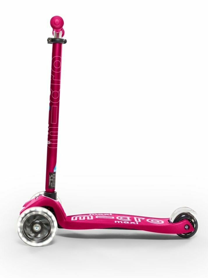 Maxi Micro Step Deluxe Roze LED