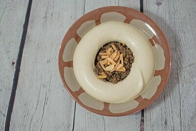 Hummus with Ground meat