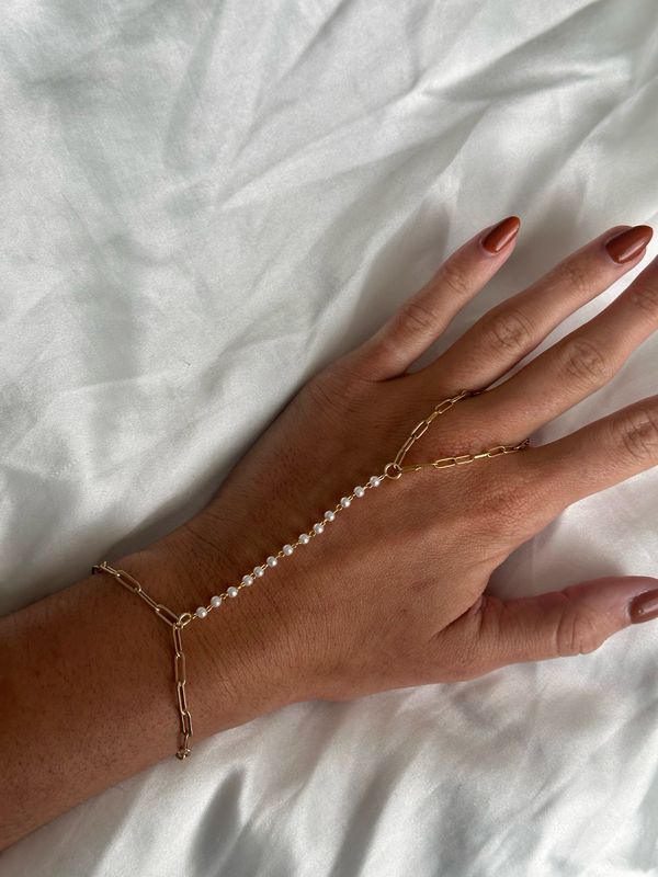 Pearl Hand Chain