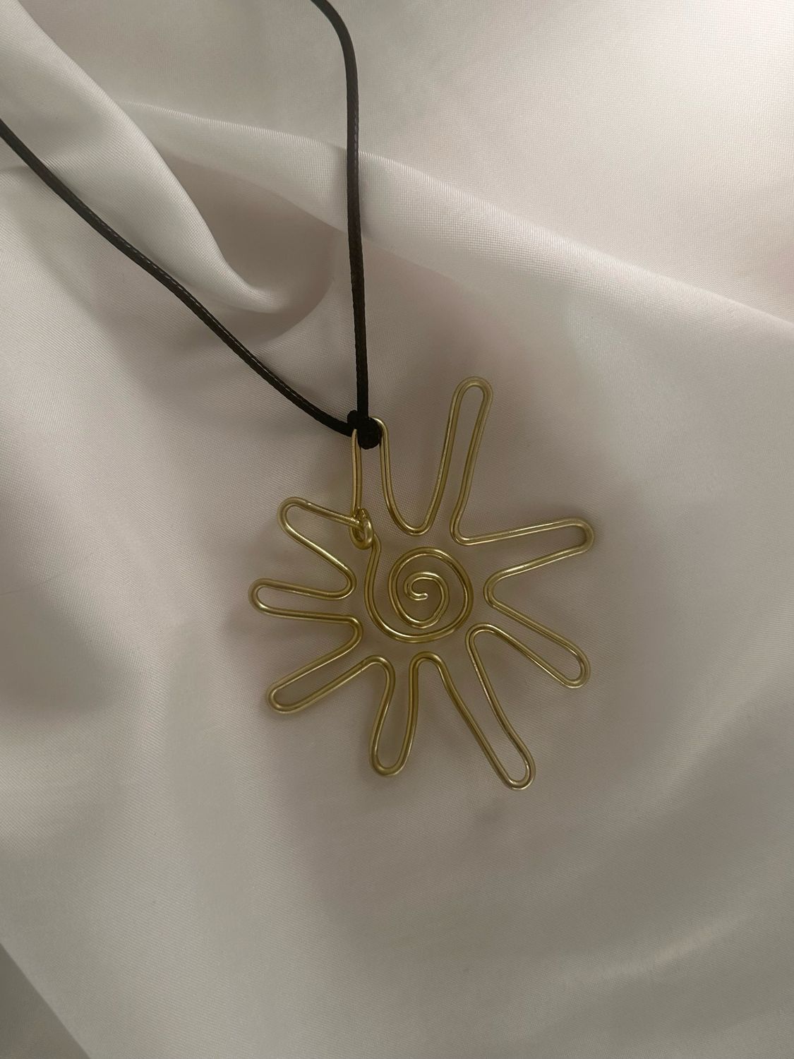 Gold Sun Necklace