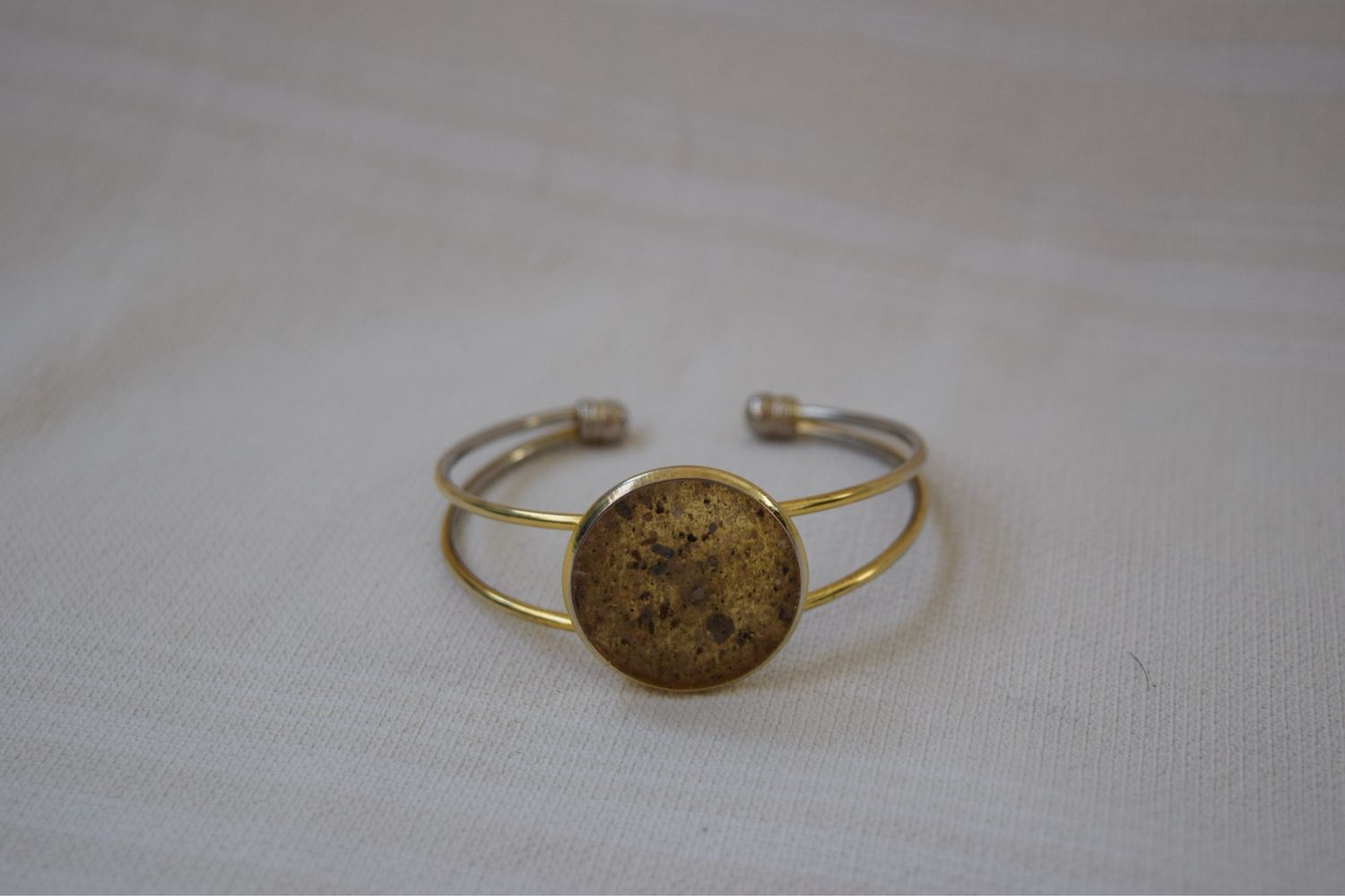 Gold Sand Bangle