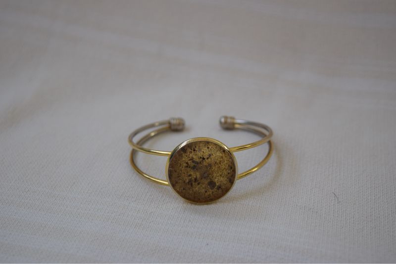 Gold Sand Bangle