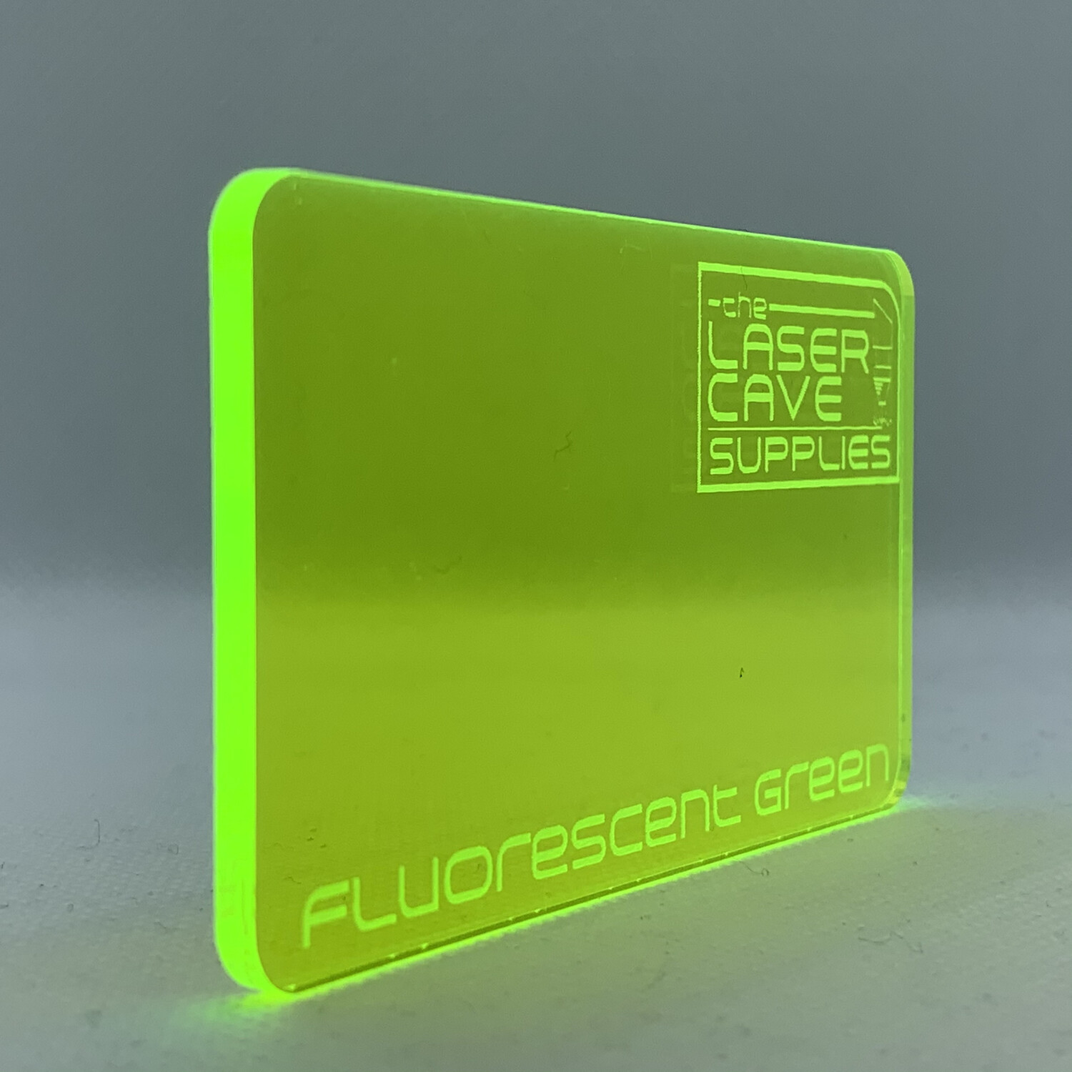 Fluorescent Green - 1/8&quot;