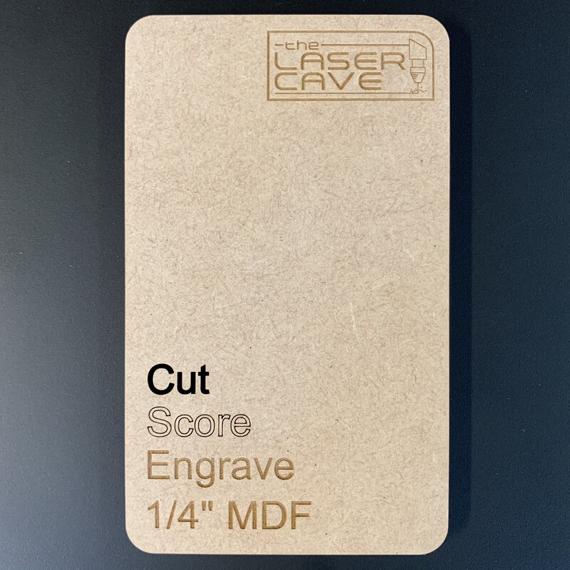 1/4&quot; MDF