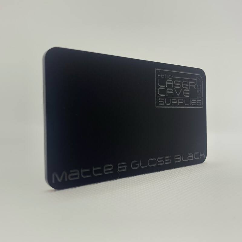 Matte Black - 1/8&quot;