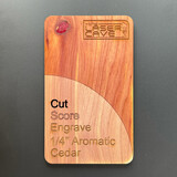 1/4&quot; Aromatic Cedar (1 SIDED)