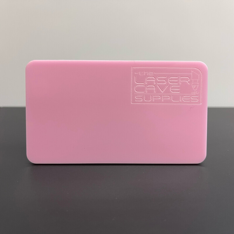 Pastel Pink - 1/8&quot;