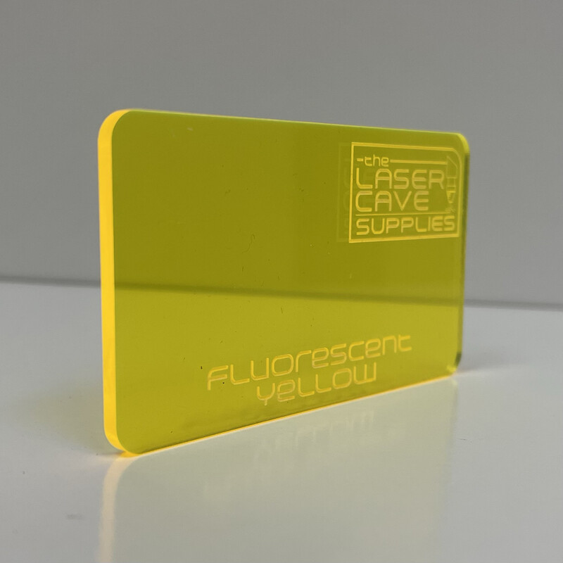 Fluorescent Yellow - 1/8&quot;